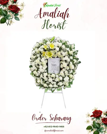 Krans Bunga Duka Menur Pumpungan